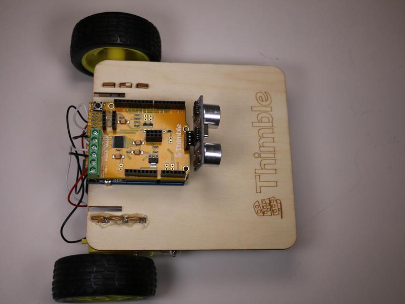 Ultrasonic Module in place