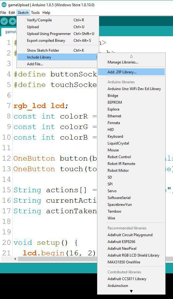 Add a Library