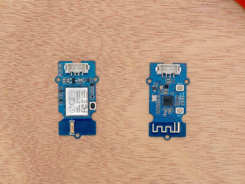 Both WiFi modules side by side
